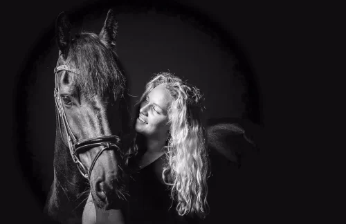 Sacha met paard